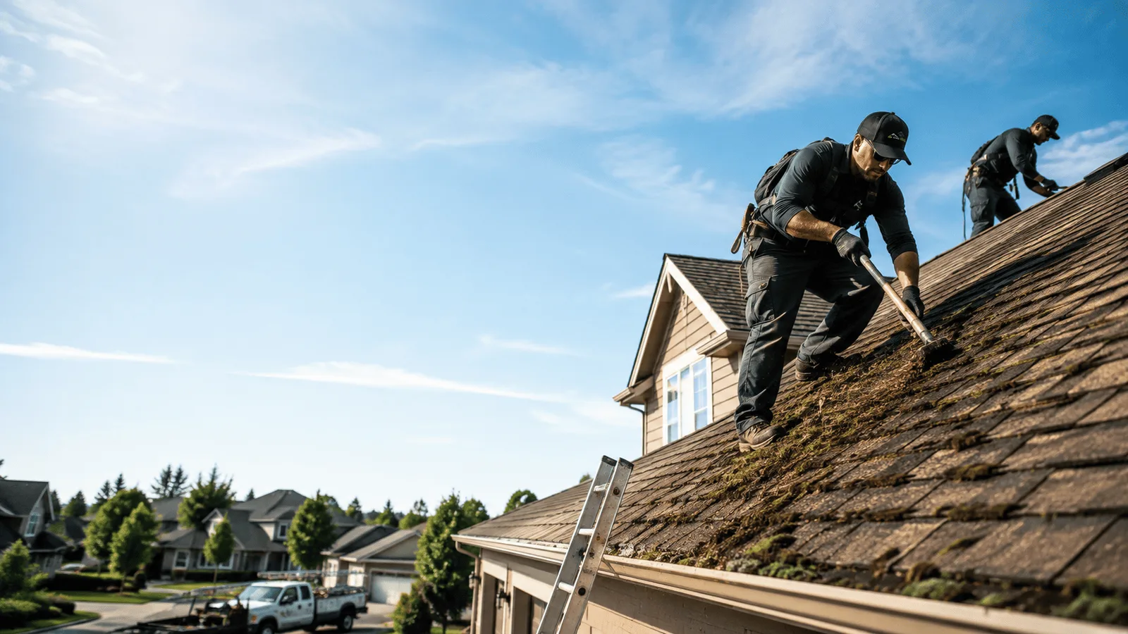 Roof Moss Removal in Carlsbad, TX near me